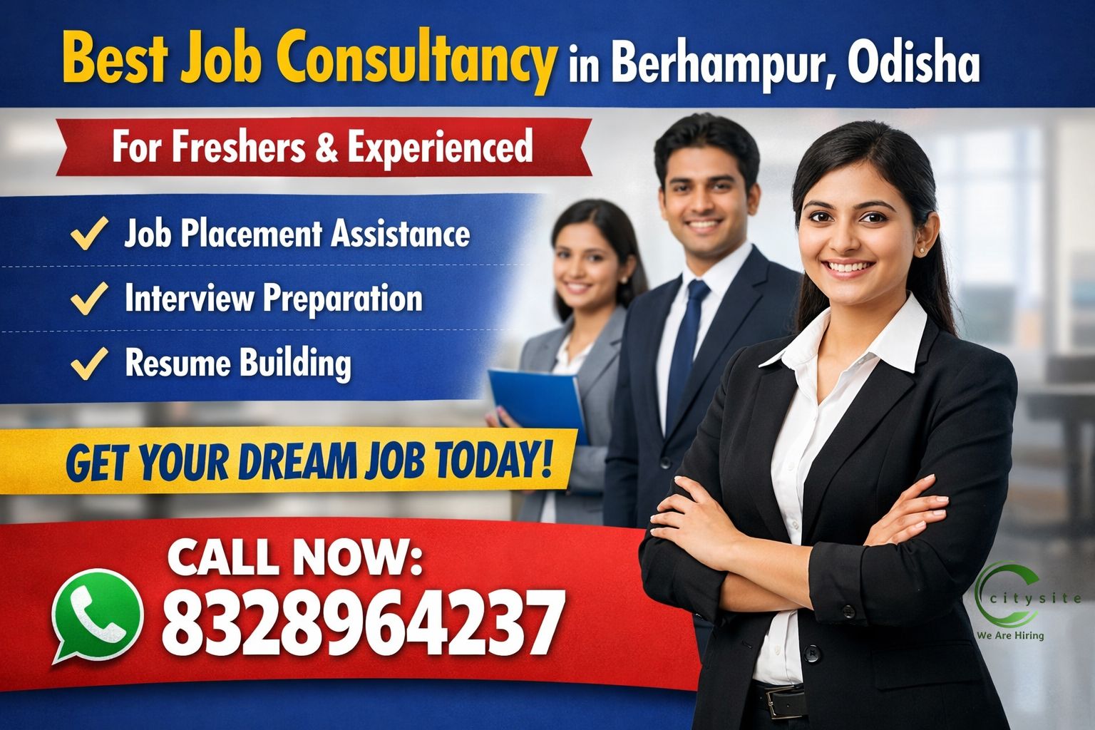 Best Job Consultancy in Berhampur, Odisha for Freshers & Experienced